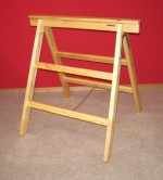 Handwerkerbock Arbeitsklappbock aus Holz 80 cm