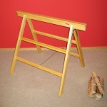 Handwerkerbock Arbeitsklappbock aus Holz 100 cm