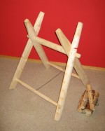 S�gebock aus Holz