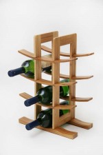 Weinregal ein Traum aus Bambus Holz