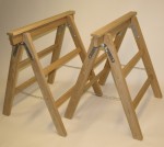Schwerlastklappb�cke massiv Eiche Holz