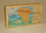 Bausatz eine Panfl�te aus Schilfrohr, Zwirn und Leder basteln