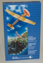 Holz Flugzeug Bausatz mit Gummimotor 59 cm Spannweite