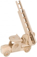 Holz Feuerwehrfahrzeug