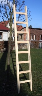 Vierkantsprossen-Anlegeleiter 4,5 Meter