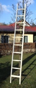 Sprossen-Anlegeleiter 6,5 Meter