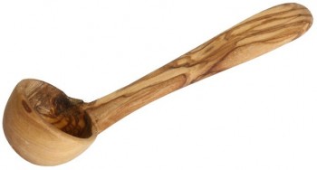 Olivenholz Olivenl�ffel 17 cm gelocht