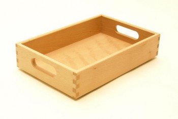 Holzkiste Holzbox aus Buche lackiert 30 x 20 x 7 cm