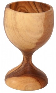 Olivenholz Eierbecher 8 cm