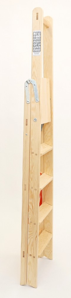 Sicherheitsleiter Bibliotheksleiter 5 Stufen Doppelleitern/Stehleitern